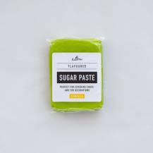 SweetArt potahovací a modelovací hmota vanilková neonový efekt Green (250 g)