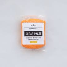SweetArt potahovací a modelovací hmota vanilková neonový efekt Orange (250 g)