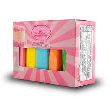 SweetArt potahovací a modelovací hmoty vanilkové Easter mix (5x100 g)