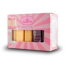 SweetArt potahovací a modelovací hmoty vanilkové Natural mix (5x100 g)