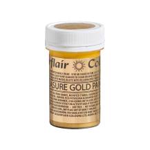 Tekutá glitterová farba Sugarflair (20 g) Treasure Gold Paint (Bez E171)