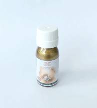 Peinture métallique liquide colorants alimentaires New Honey Gold (18 ml) sans E171