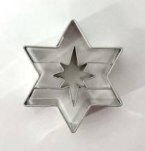 Cutter Irregular star in star 4.5 cm
