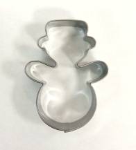 Snowman with hat cookie cutter 6 cm
