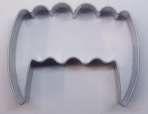 Vykrajovátko Upíří zuby 5,5 cm