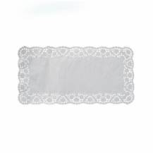 Wimex Decorative lace white square 40 x 20 cm (100 pcs)