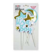 Zápich do dortu rmodrý It