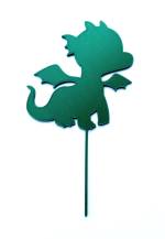 Obrázek k výrobku Zapichovací dekorace Dráček zelený 9 cm