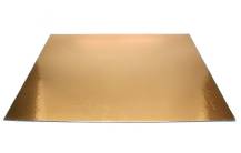 Kuchenmatte golden rau gerade Rechteck 40 x 60 cm (1 Stk) Wir versenden nicht in Paketen!