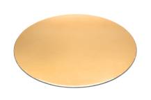 Podložka pod dort zlatá tenká rovná kruh 32 cm (1 ks)